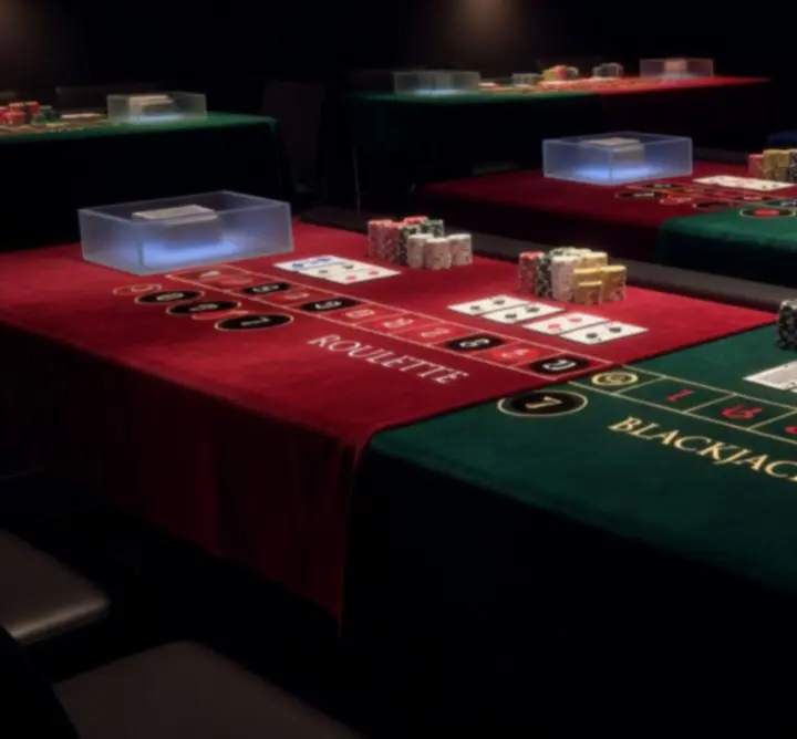 Mobilne stoły kasynowe – ruletka, blackjack i poker na evencie