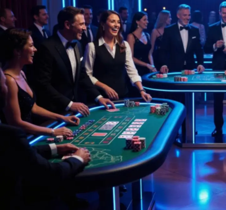 Tematyczny wieczór w stylu Las Vegas